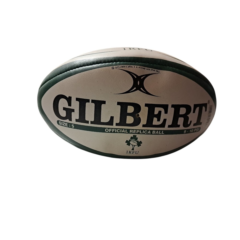 Gilbert Official Replica Rugby Ball, Size 5, 9-10 PSI Used